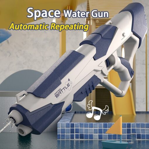Water Gun -Electric Automatic Water Absorption Water Gun for Outdoor Fights, Beach, Swimming Pool, Bath Toys For Children - Image 5