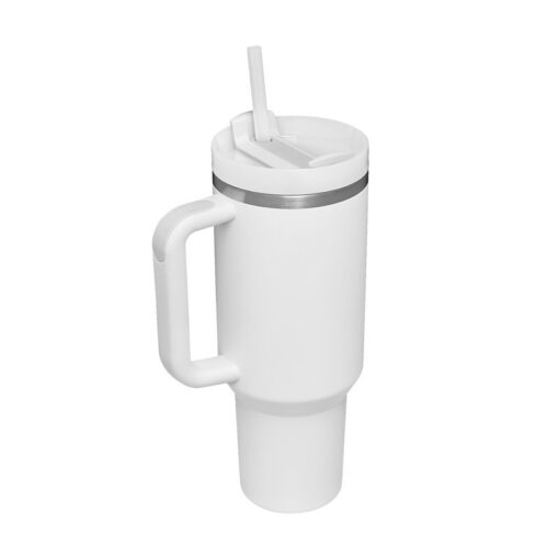 40 Oz Tumbler With Handle Straw Insulated, Stainless Steel Spill Proof Vacuum Coffee Cup Tumbler With Lid Tapered Mug Gifts For Valentine Lover Suitable For Car Gym Office Travel - Image 10