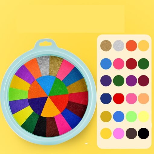 New Hot Selling Kindergarten Finger Print Non-toxic Washable Pigment Mud - Image 2