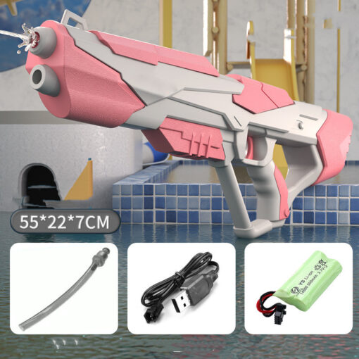 Water Gun -Electric Automatic Water Absorption Water Gun for Outdoor Fights, Beach, Swimming Pool, Bath Toys For Children - Image 7