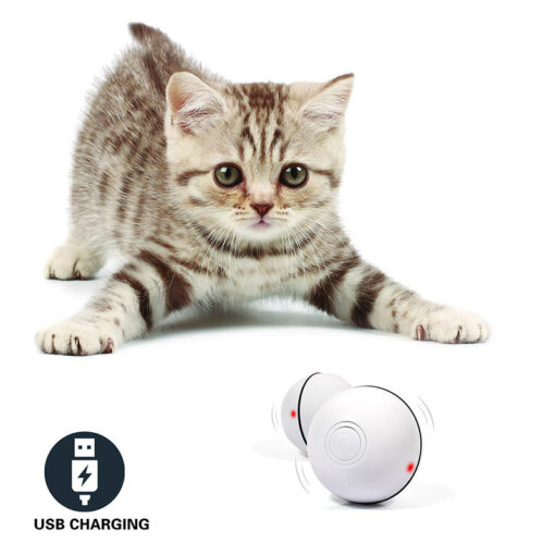 LED Laser Electronic Rolling Pet Funny Toy Ball - Image 10
