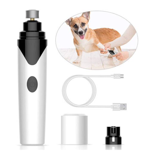 Pet Dog Cat Electric Nail Clippers Cleaning Nail