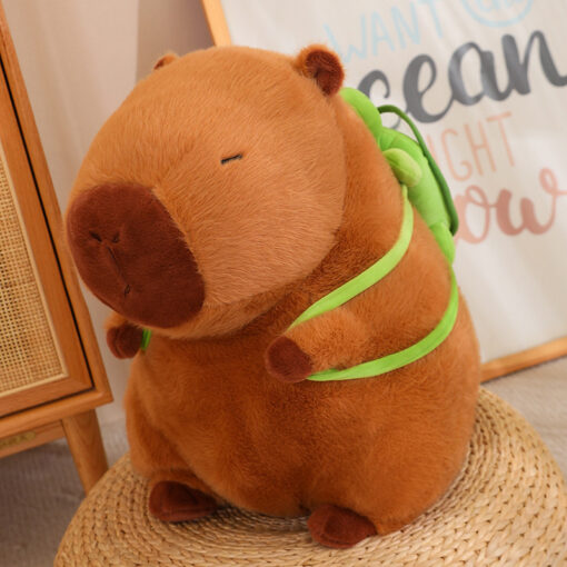 Capibara Buddha Style Stuffed Capybara Doll - Image 4