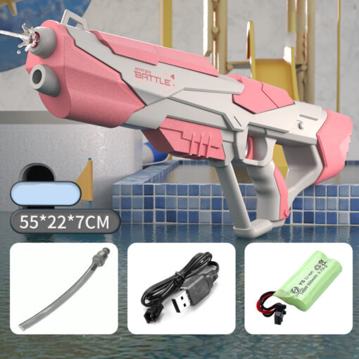 Water Gun -Electric Automatic Water Absorption Water Gun for Outdoor Fights, Beach, Swimming Pool, Bath Toys For Children - Image 8