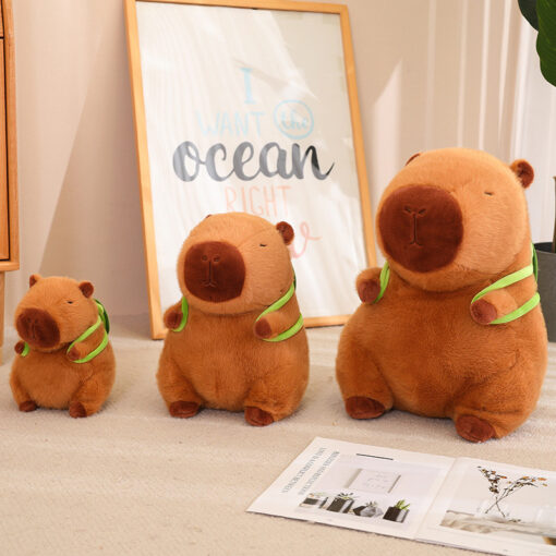 Capibara Buddha Style Stuffed Capybara Doll - Image 8